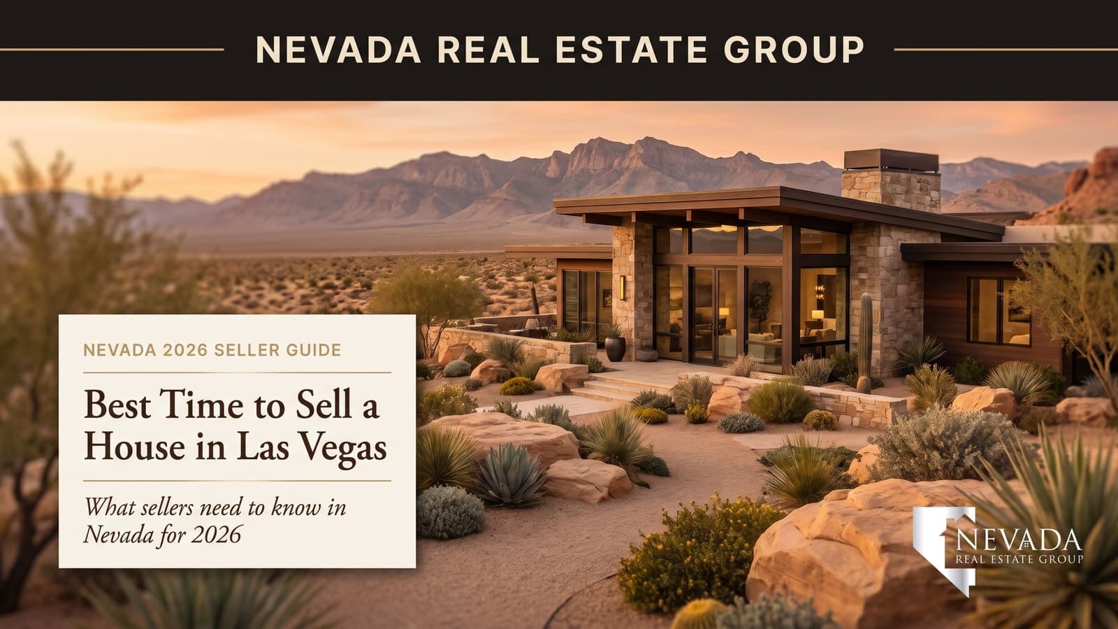Las Vegas home seller reviewing listing strategy options for spring versus fall 2026 market timing