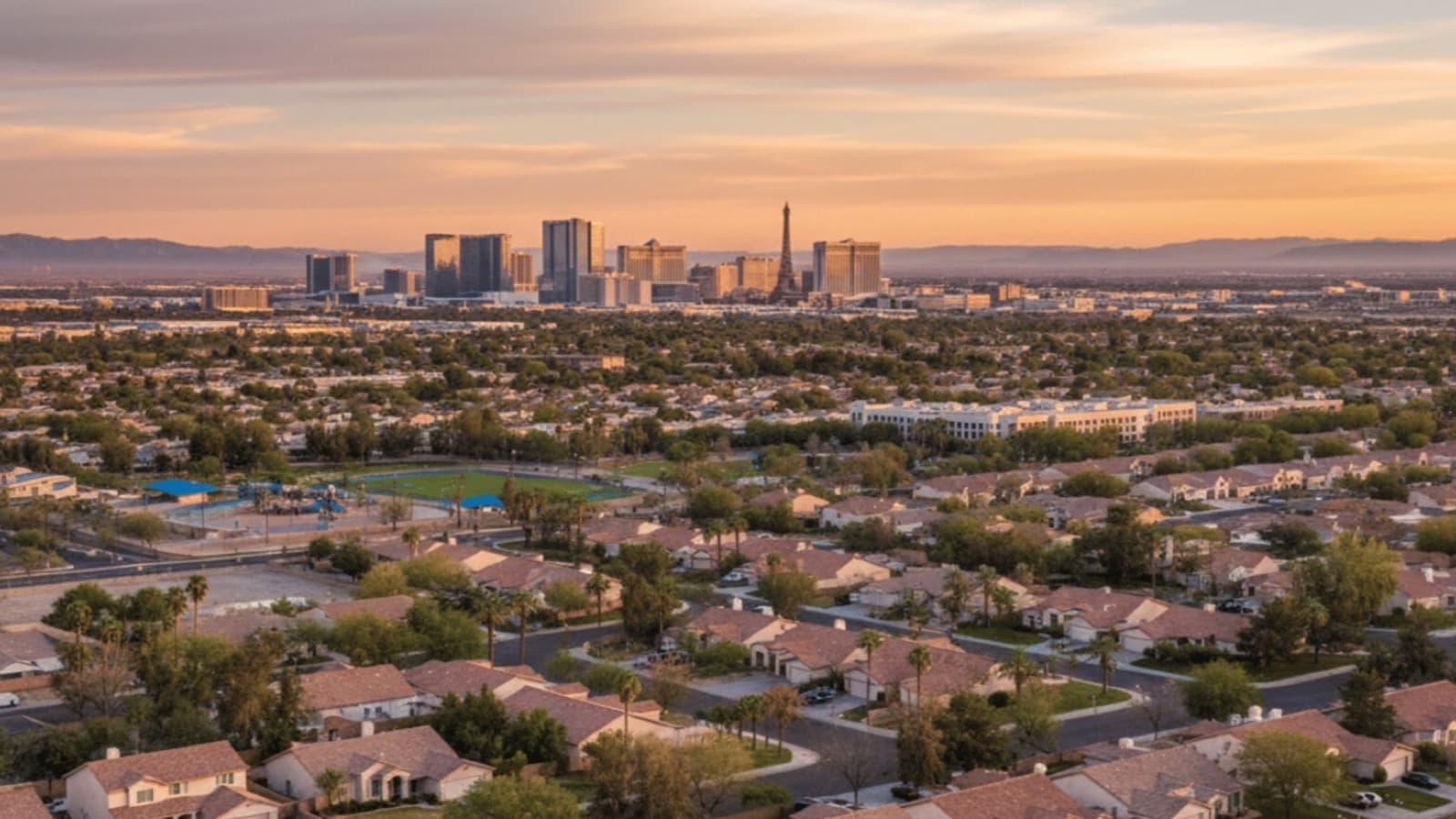 Las Vegas residential neighborhood streets compared with Spring Valley suburban community in 2026 buyer guide