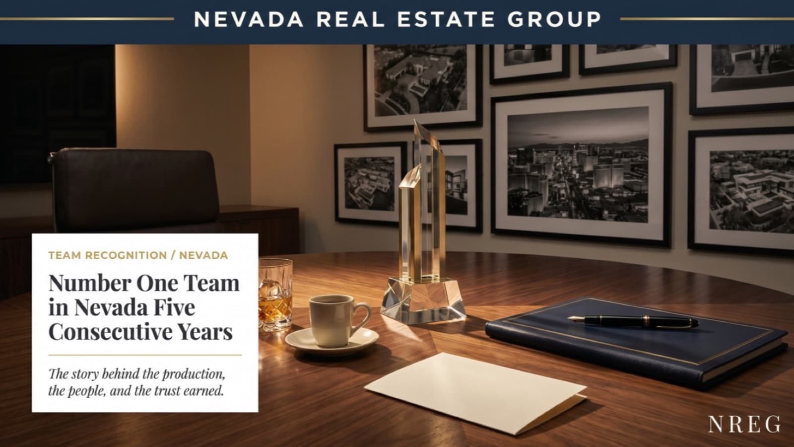 #1 Real Estate Team in Nevada 5 Consecutive Years: The Story