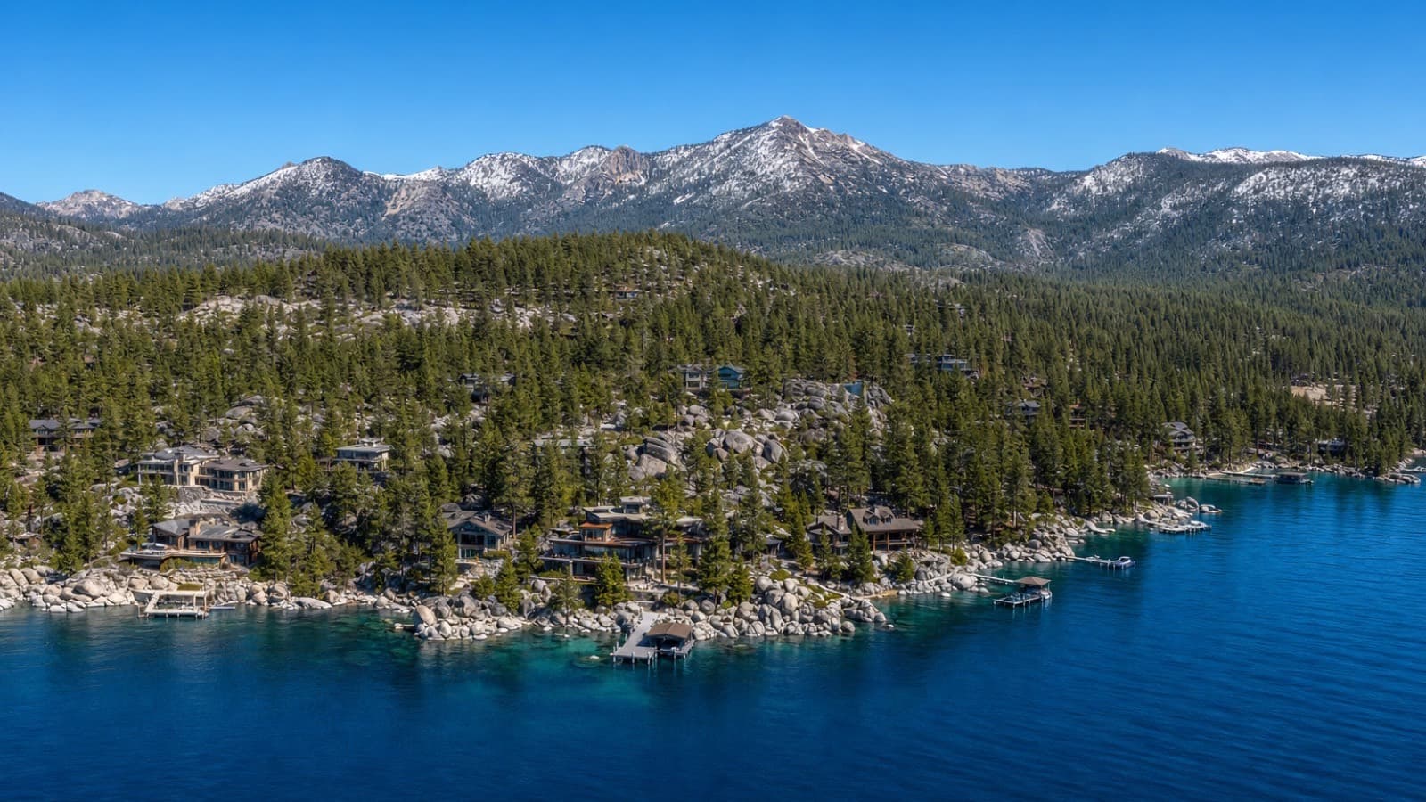 Forest Pines lakeside condominiums in a park-like setting two blocks from Lake Tahoe in Incline Village, Nevada