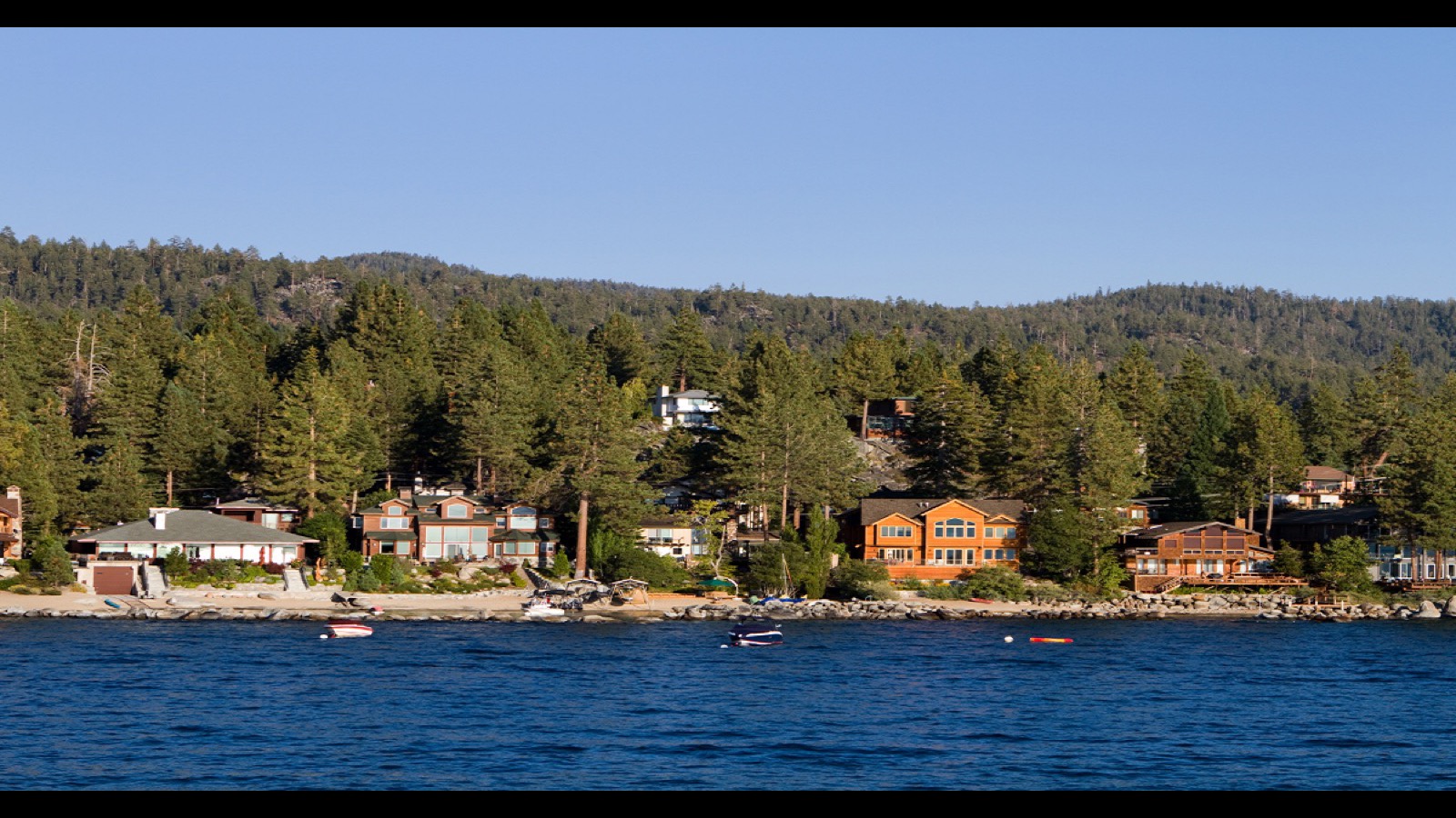 Lakefront neighborhood Incline Village Nevada luxury waterfront homes Lake Tahoe 2026